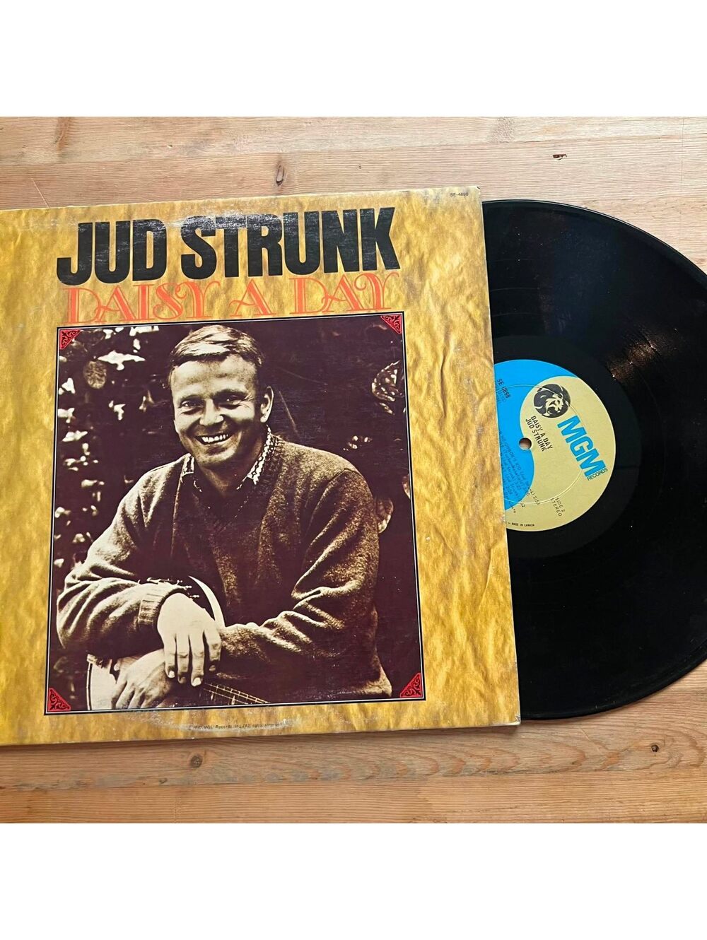 Jud Strunk - Daisy a Day 33rpm VG+ VR16